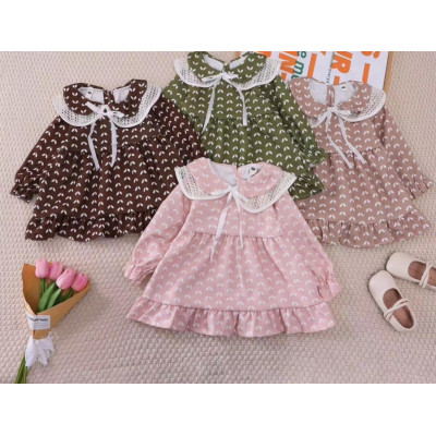 PAKET DRESS GIRLS SPARKLE TREE BOW ISI 12 PCS (PRE ORDER)